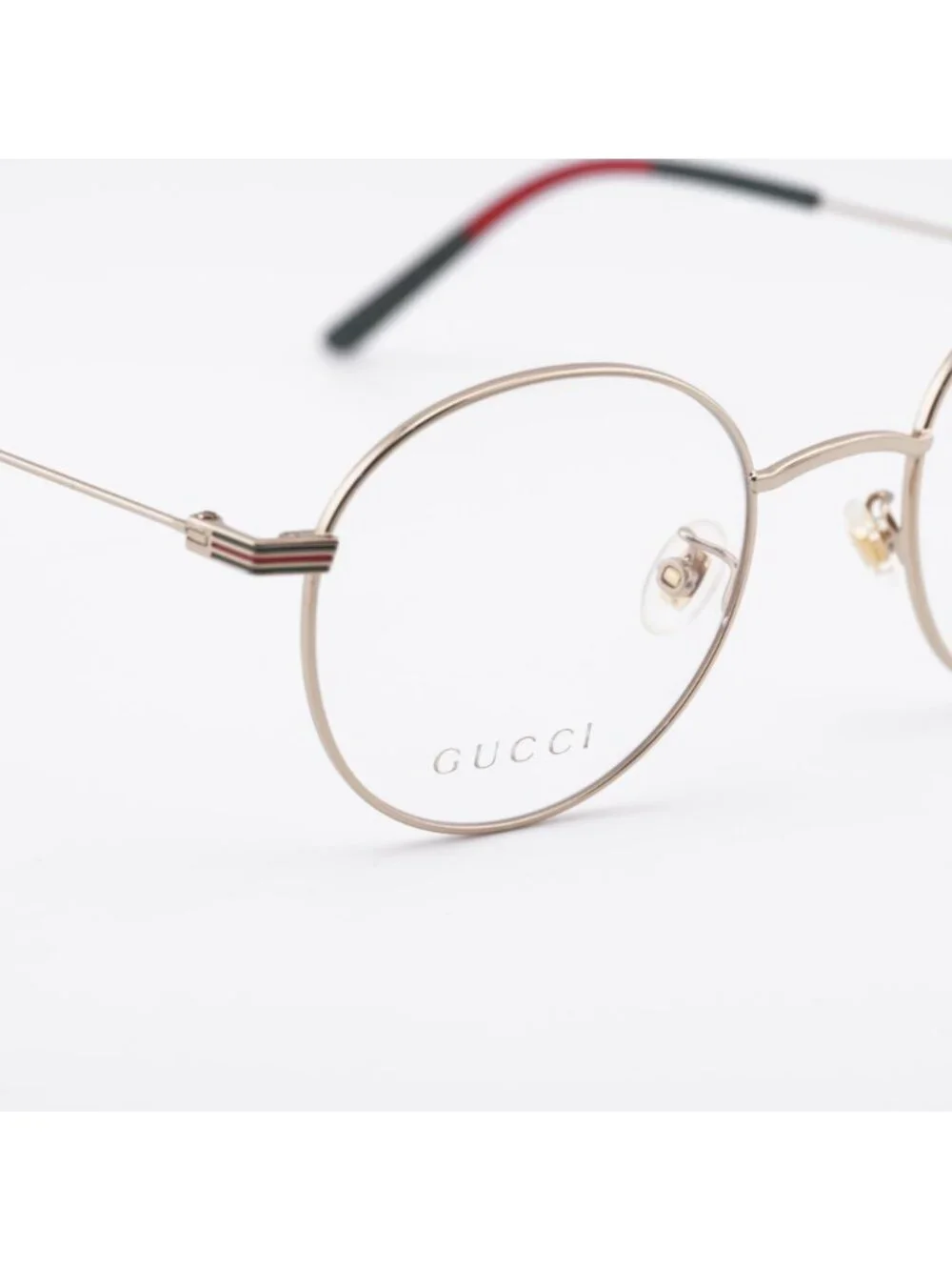 Gucci GG1054OK 002 Eyeglasses Gold 51mm Round Frame